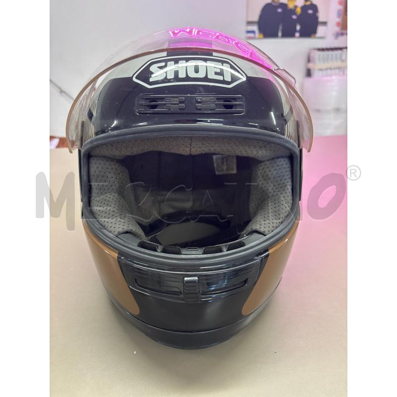 CASCO MOTO SHOEI NERO GRIGIO | Mercatino dell'Usato Salerno 1