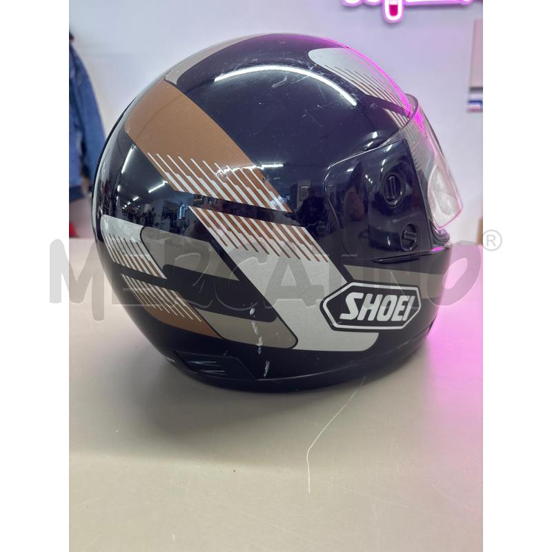CASCO MOTO SHOEI NERO GRIGIO | Mercatino dell'Usato Salerno 3