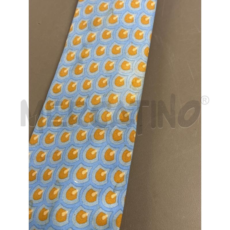 CRAVATTA CHRISTIAN DIORI CELESTE BEIGE  | Mercatino dell'Usato Salerno 2