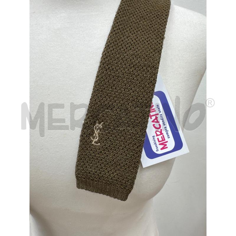 CRAVATTA YSL VERDE LANETTA | Mercatino dell'Usato Salerno 2