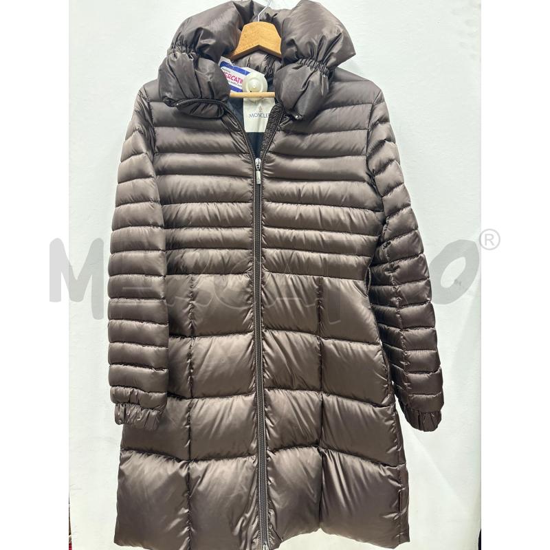 GIACCA BAMBINO MONCLER MARRONE LUNGO  | Mercatino dell'Usato Salerno 1