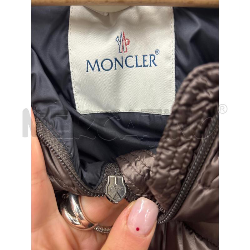 GIACCA BAMBINO MONCLER MARRONE LUNGO  | Mercatino dell'Usato Salerno 2