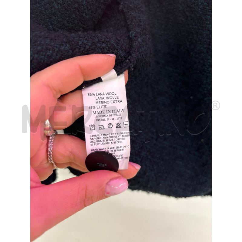 GIACCA DONNA BASE NERA VERDE  | Mercatino dell'Usato Salerno 3