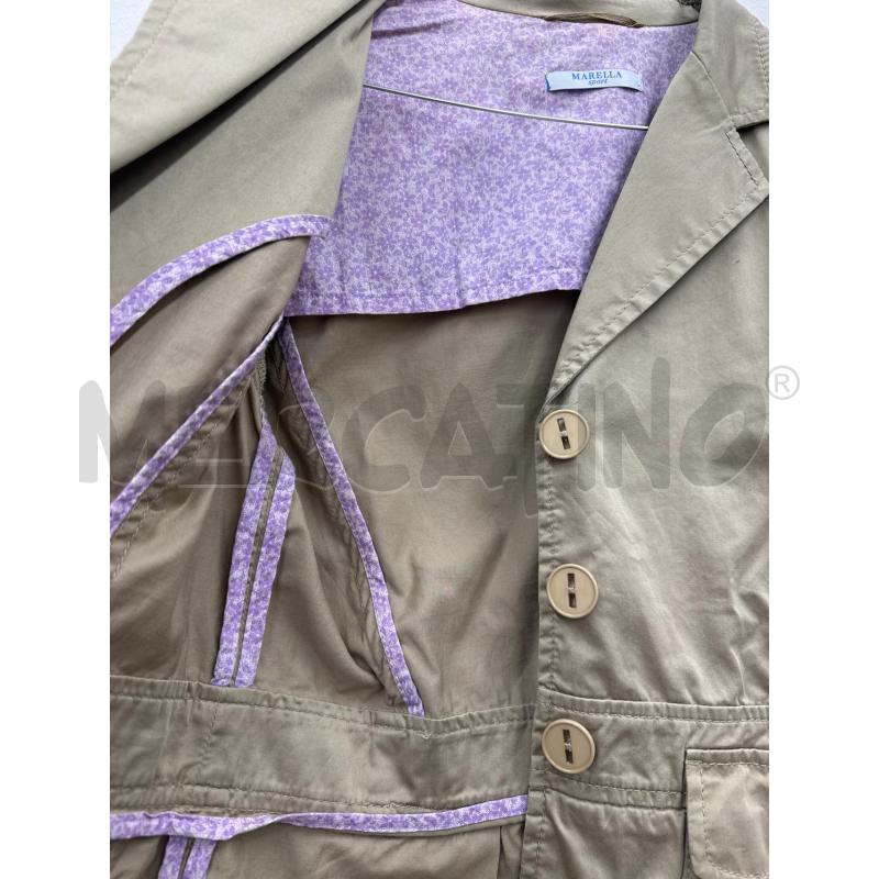 GIACCA DONNA MARELLA BEIGE  | Mercatino dell'Usato Salerno 4