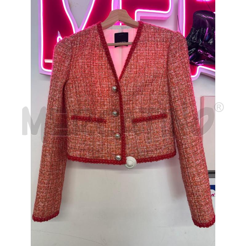 GIACCA DONNA PINKO ARANCIONE | Mercatino dell'Usato Salerno 1