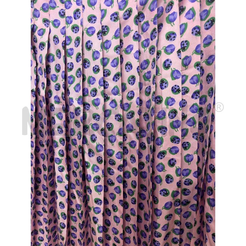 GONNA PLISSE ROSA VIOLA FANTASIA TULIPANI COCCINELLE  | Mercatino dell'Usato Salerno 2