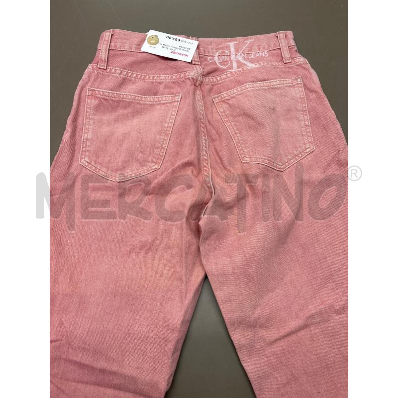 JEANS DONNA CALVIN KLEIN ROSA | Mercatino dell'Usato Salerno 3