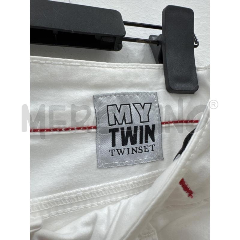 JEANS DONNA TWINSET BIANCO  | Mercatino dell'Usato Salerno 3