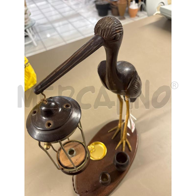 LAMPADA CICOGNA ANNI 50  | Mercatino dell'Usato Salerno 3