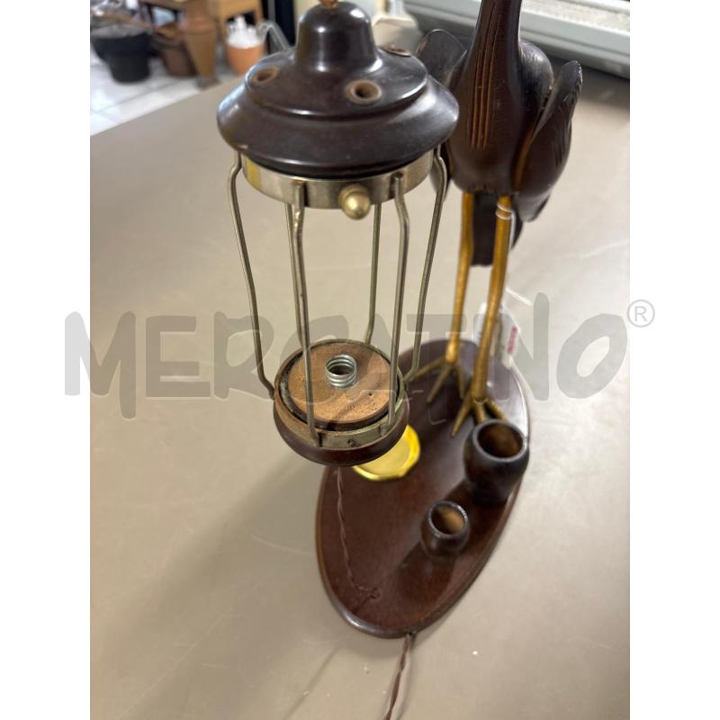 LAMPADA CICOGNA ANNI 50  | Mercatino dell'Usato Salerno 4