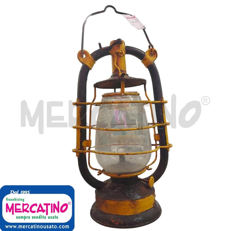 LAMPADA PETROLIO GIALLA | Mercatino dell'Usato Salerno 1
