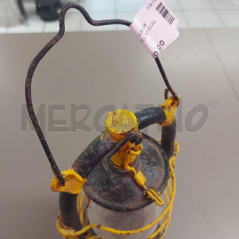LAMPADA PETROLIO GIALLA | Mercatino dell'Usato Salerno 3