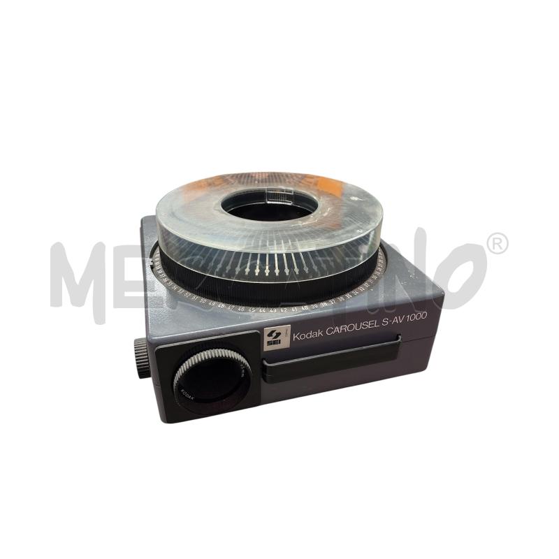 LETTORE DIAPOSITIVE KODAK CAROUSEL S-AV 1000 + DIAMAGAZIN | Mercatino dell'Usato Salerno 1