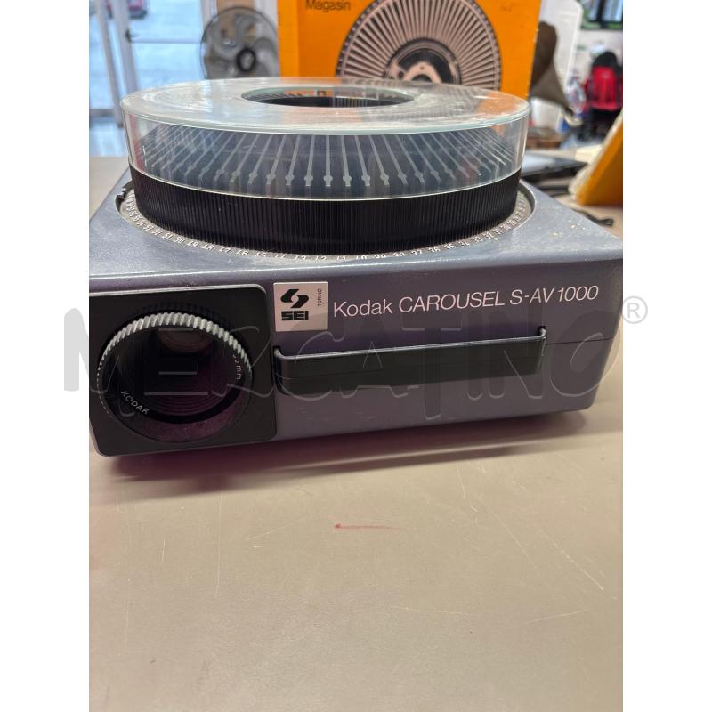 LETTORE DIAPOSITIVE KODAK CAROUSEL S-AV 1000 + DIAMAGAZIN | Mercatino dell'Usato Salerno 3