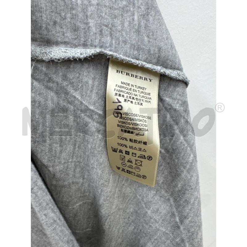 MAGLIA DONNA BURBERRY GRIGIO STRISCE BLU  | Mercatino dell'Usato Salerno 3