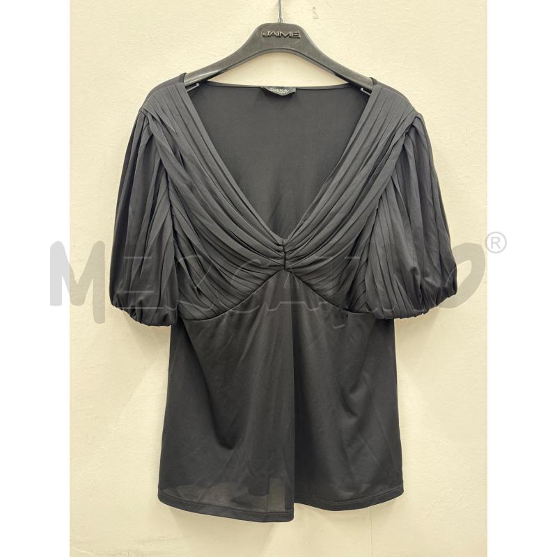 MAGLIA DONNA DIANA GALLESI SCOLLO V MANICHE PALLONCINO  | Mercatino dell'Usato Salerno 1