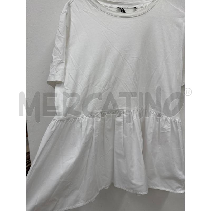MAGLIA DONNA EMME MARELLA BIANCA BALZA MEZZE MANICHE  | Mercatino dell'Usato Salerno 3