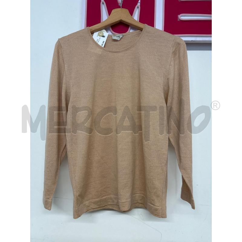 MAGLIA DONNA MALO LANA BEIGE  | Mercatino dell'Usato Salerno 1