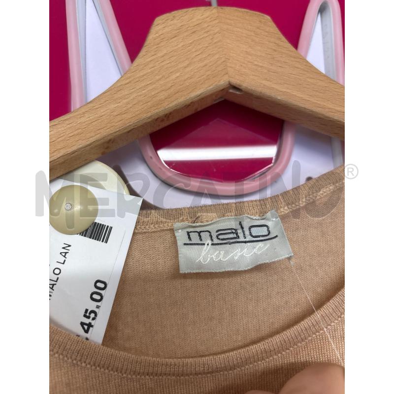 MAGLIA DONNA MALO LANA BEIGE  | Mercatino dell'Usato Salerno 2
