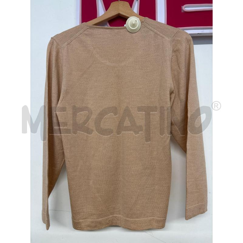MAGLIA DONNA MALO LANA BEIGE  | Mercatino dell'Usato Salerno 3