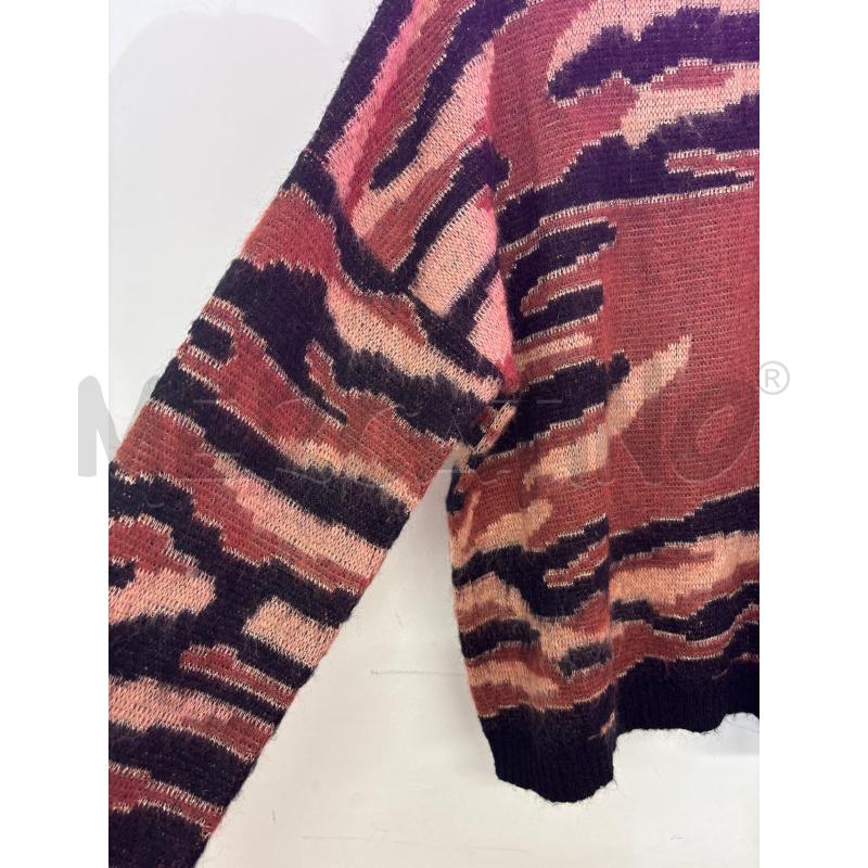 MAGLIONE DONNA S'MAX MARA LANA NERA RUGGINE | Mercatino dell'Usato Salerno 2