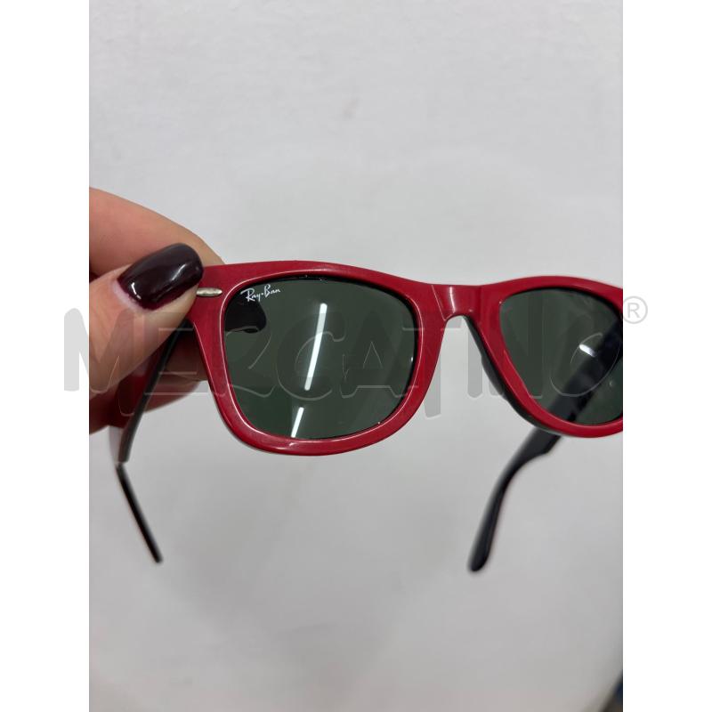 OCCHIALI BAMBINO RAY BAN ROSSI NERI  | Mercatino dell'Usato Salerno 2