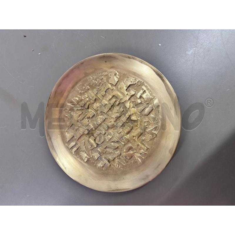 PIATTO IN OTTONE | Mercatino dell'Usato Salerno 1