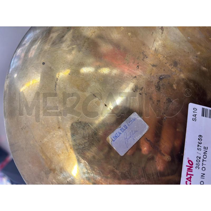 PIATTO IN OTTONE | Mercatino dell'Usato Salerno 3