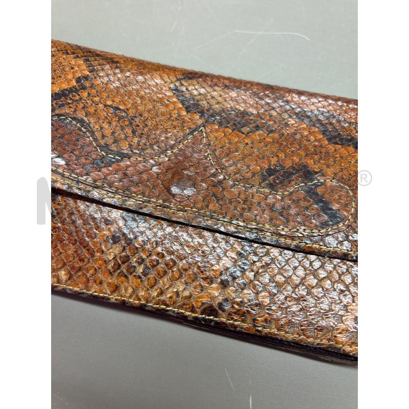 POCHETTE VINTAGE MARRONE PELLE  | Mercatino dell'Usato Salerno 2