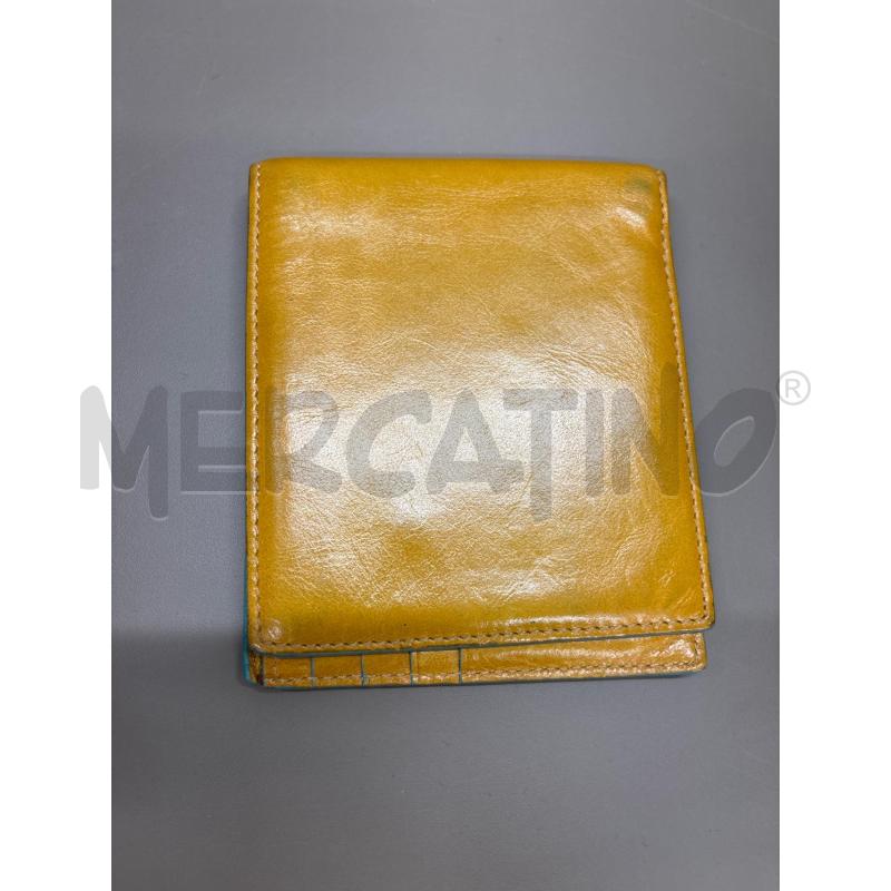 PORTA FOGLIO PIQUADRO GIALLO PELLE  | Mercatino dell'Usato Salerno 4