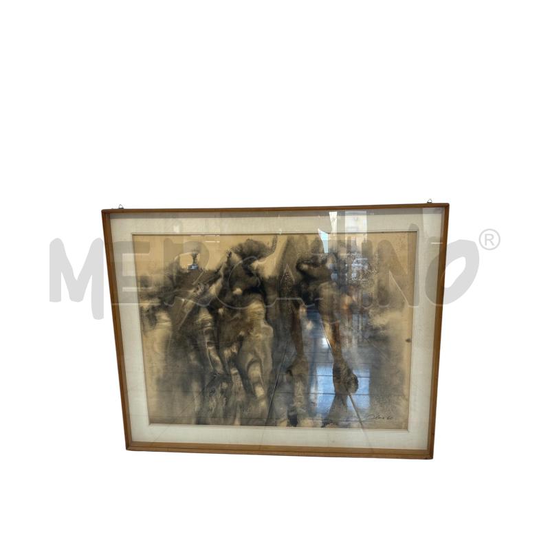 QUADRO ASTRATTO OLGA CASA | Mercatino dell'Usato Salerno 1