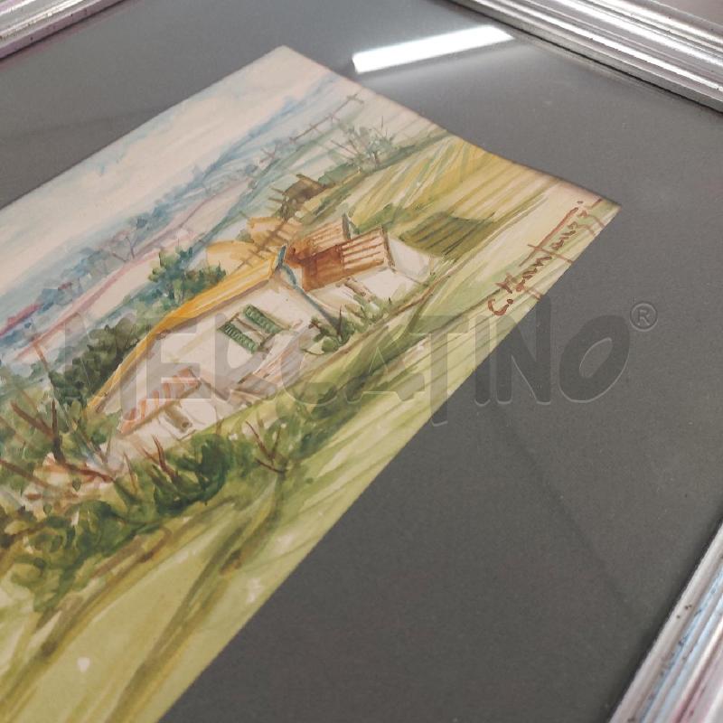 QUADRO CARLO FANTAUZZI CAMPI CON CASA | Mercatino dell'Usato Salerno 3