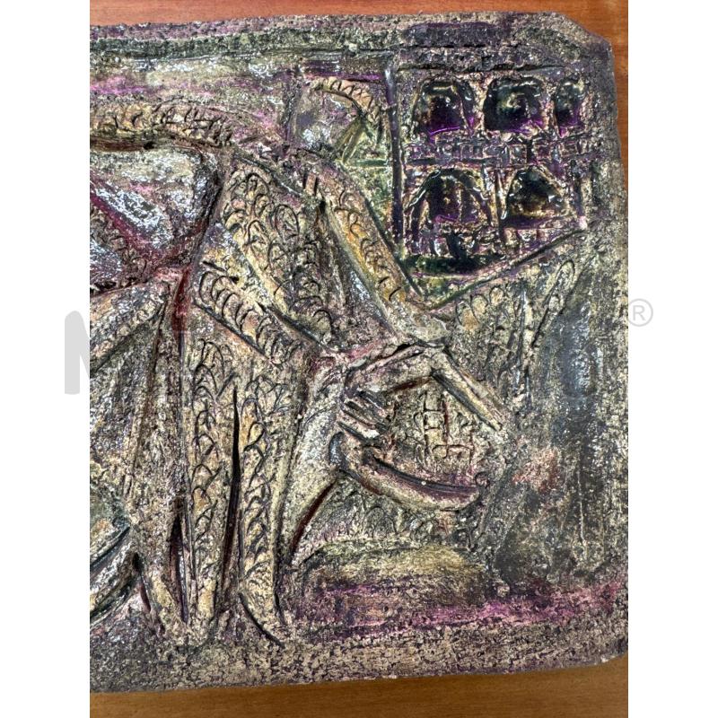QUADRO CERAMICA TORERO GRISANTI | Mercatino dell'Usato Salerno 2