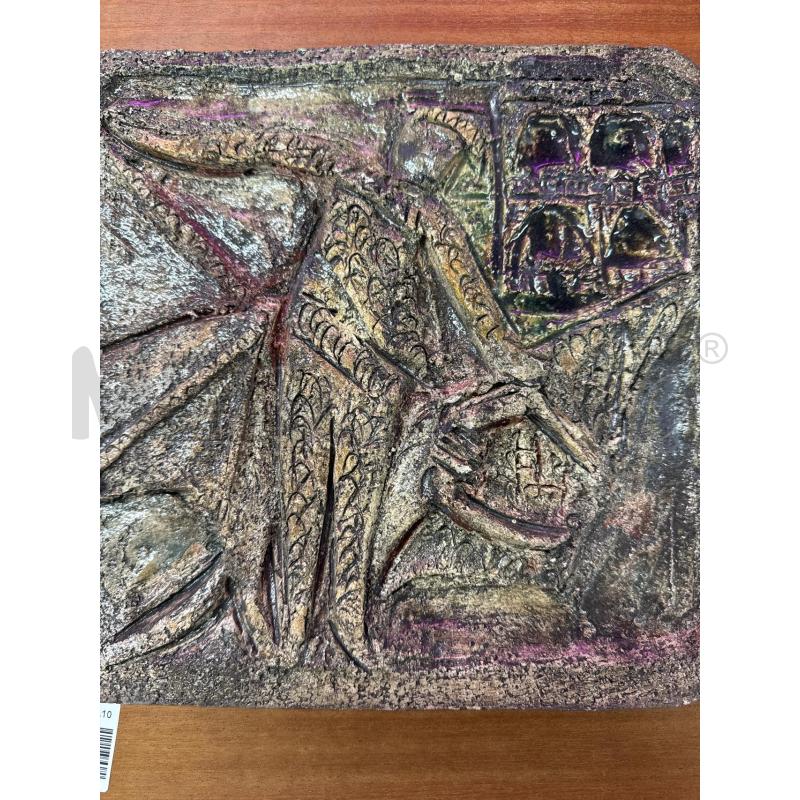 QUADRO CERAMICA TORERO GRISANTI | Mercatino dell'Usato Salerno 3