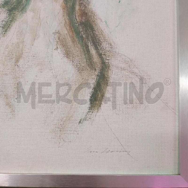QUADRO ERNESTO TRECCANI FIGURA 35X50 | Mercatino dell'Usato Salerno 4
