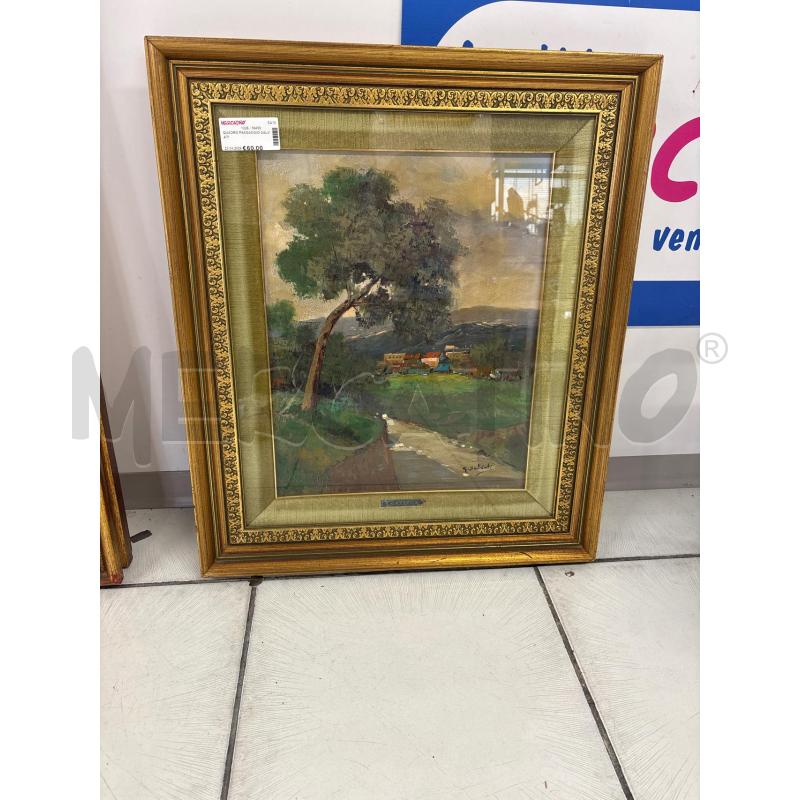 QUADRO PAESAGGIO SALVATI | Mercatino dell'Usato Salerno 1