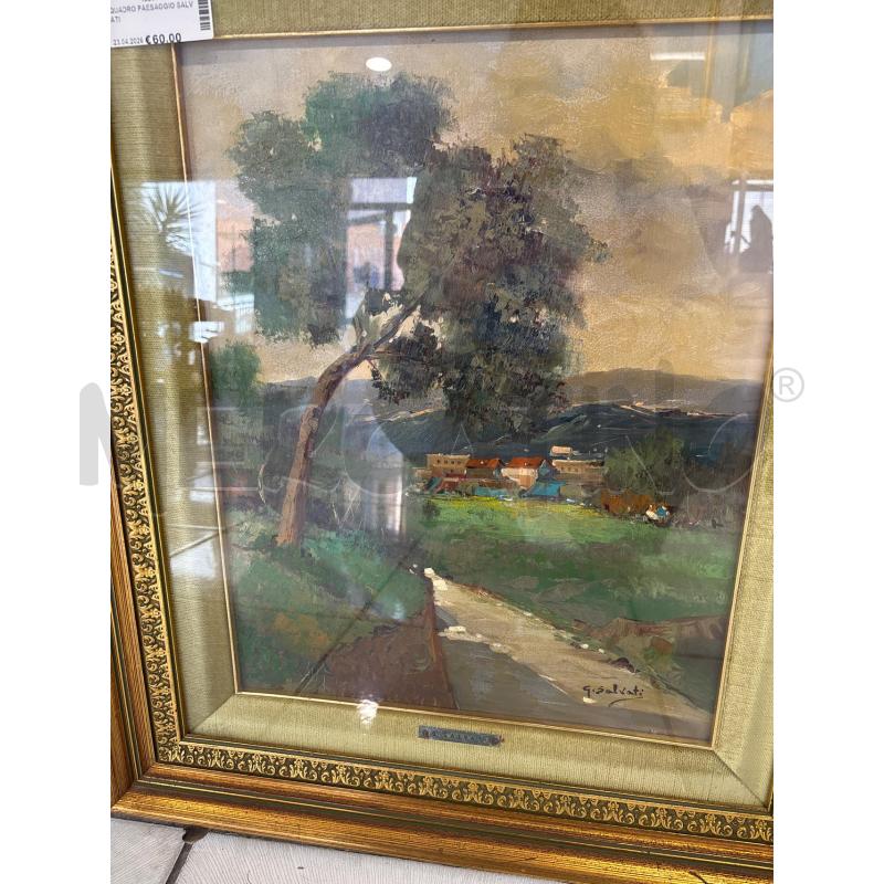 QUADRO PAESAGGIO SALVATI | Mercatino dell'Usato Salerno 2