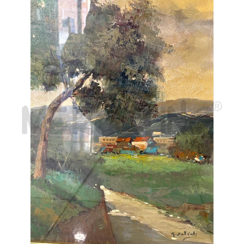QUADRO PAESAGGIO SALVATI | Mercatino dell'Usato Salerno 3