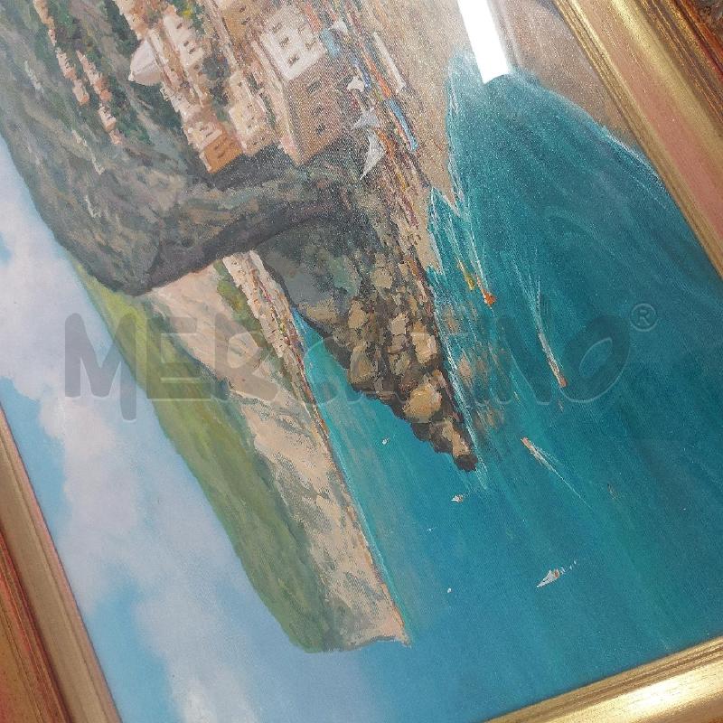 QUADRO PAESINO SU MARE COSTIERA CAIAZZO | Mercatino dell'Usato Salerno 3