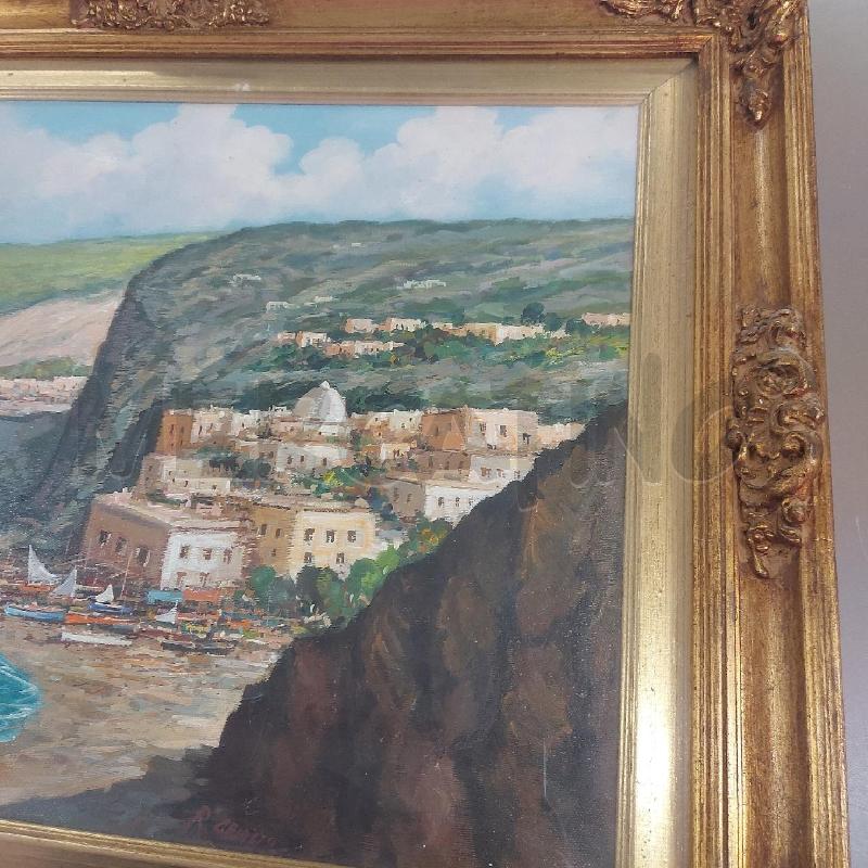 QUADRO PAESINO SU MARE COSTIERA CAIAZZO | Mercatino dell'Usato Salerno 4