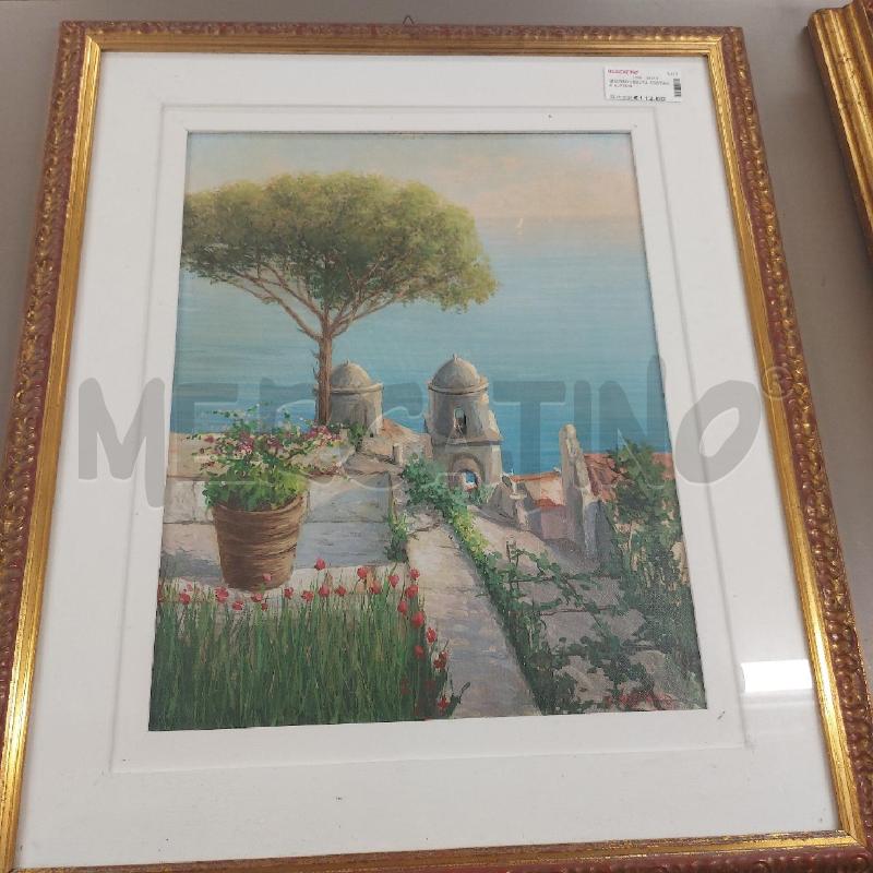 QUADRO VEDUTA COSTIERA ALFANO | Mercatino dell'Usato Salerno 1