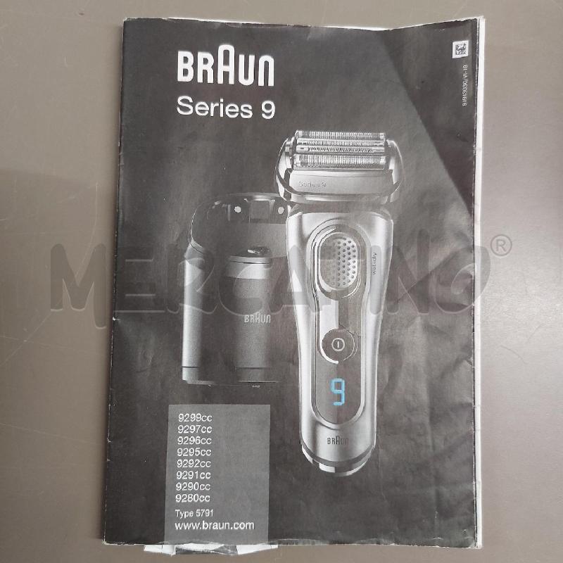 RASOIO ELETTRICO BRAUM SERIE 9 PRO+ | Mercatino dell'Usato Salerno 5