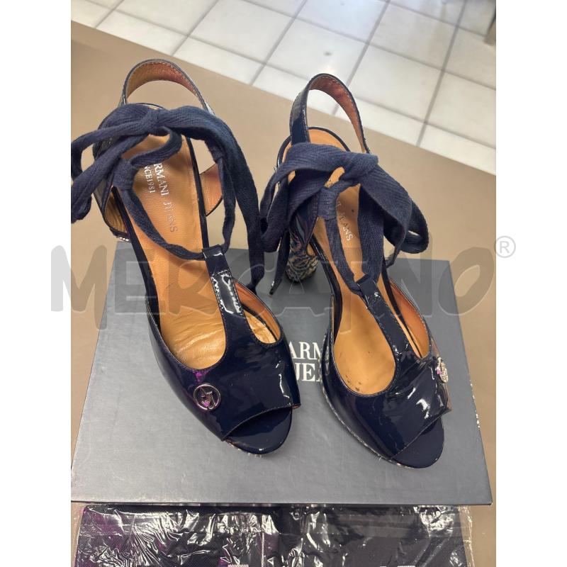 SCARPE DONNA ARMANI BLU TACCO | Mercatino dell'Usato Salerno 2