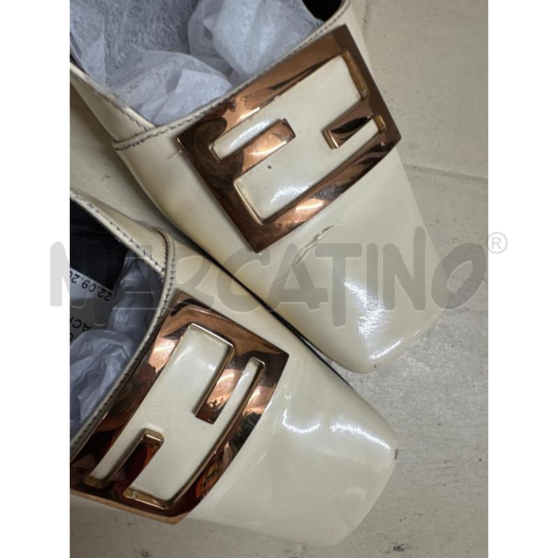 SCARPE DONNA FENDI BLACK PATENT LEATHER HEELS | Mercatino dell'Usato Salerno 4
