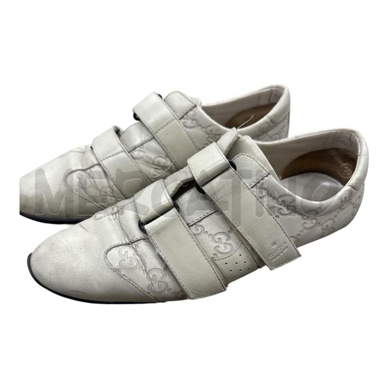 SCARPE DONNA GUCCI 121830 BEIGE LOGATE DOPPIO STRAPPO | Mercatino dell'Usato Salerno 1