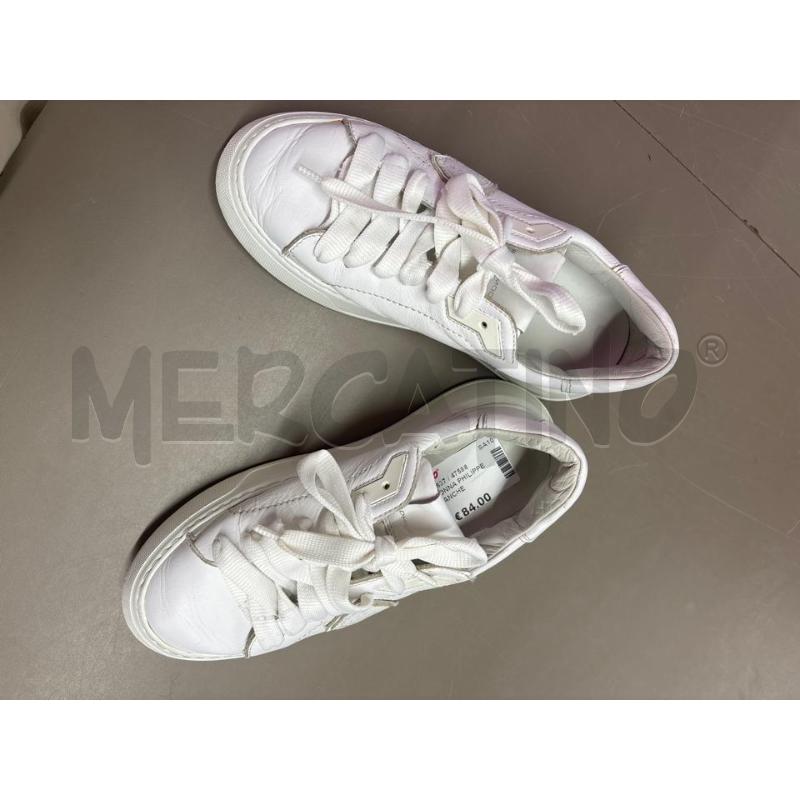 SCARPE DONNA PHILIPPE MODEL BIANCHE | Mercatino dell'Usato Salerno 1