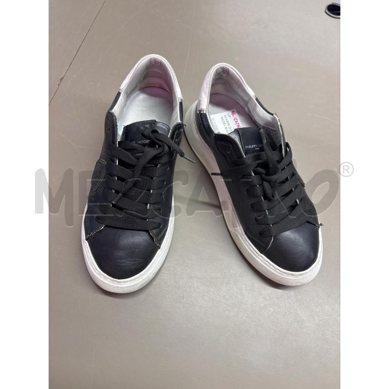 SCARPE DONNA PHILIPPE MODEL BIANCHE | Mercatino dell'Usato Salerno 1