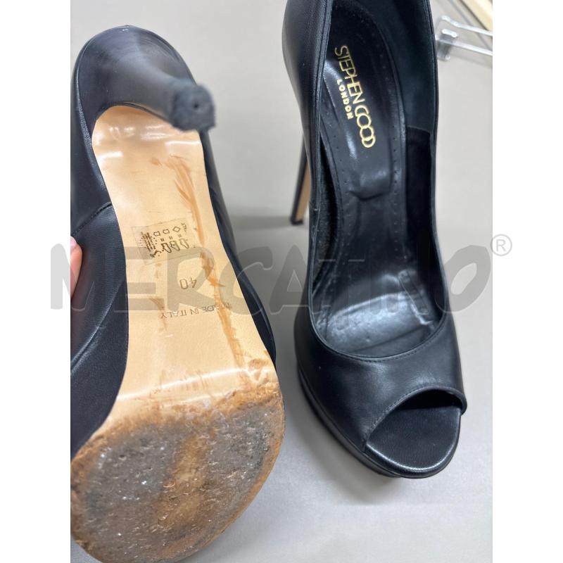 SCARPE DONNA STEPHEN COOD PELLE TACCO ALTO  | Mercatino dell'Usato Salerno 3