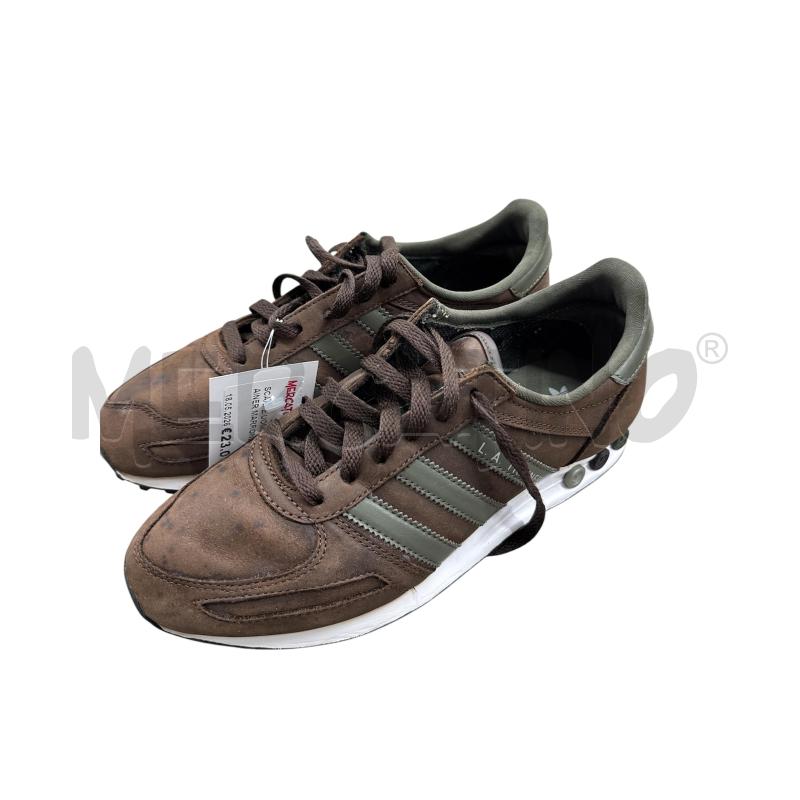 SCARPE UOMO ADIDAS TRAINER MARRONE VERDE | Mercatino dell'Usato Salerno 1