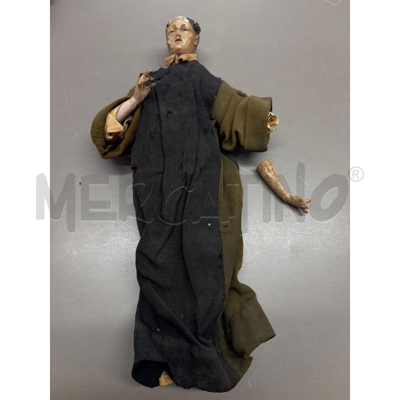 STATUETTA SAN GAETANO IN LEGNO  | Mercatino dell'Usato Salerno 1
